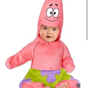 Patrick Star SpongeBob Halloween Outfit Costume 6-12 months